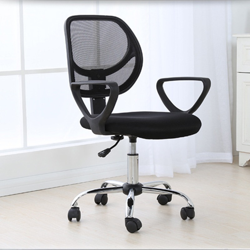 Modern office minimalist mesh chair low back chair study chair ...