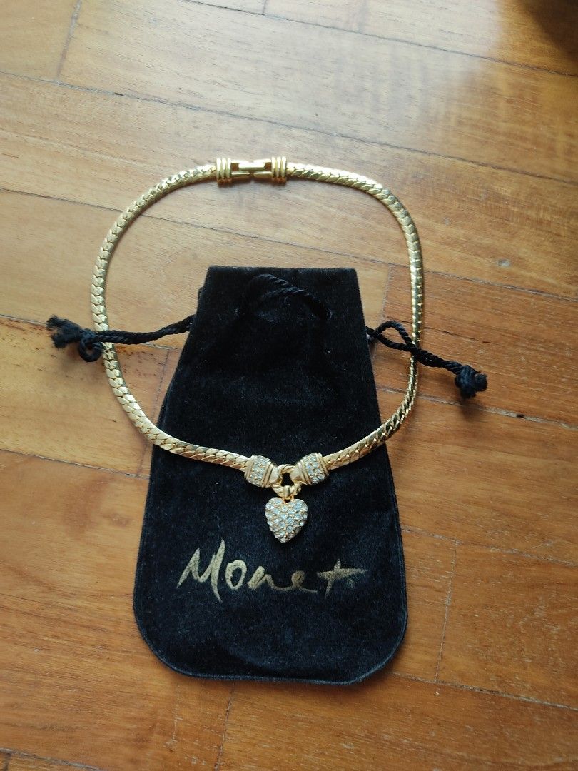 Monet Elegant Love Necklace - Shop time-vintage Necklaces - Pinkoi