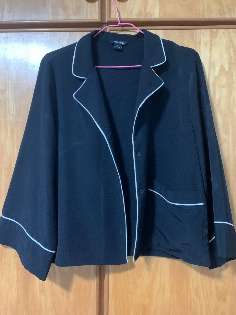 Monki black blazer online