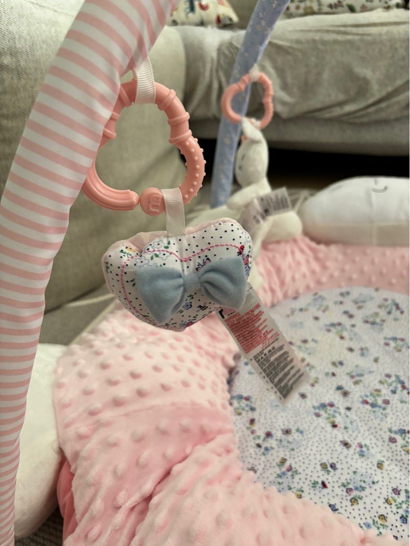 Mothercare pink cheap playmat