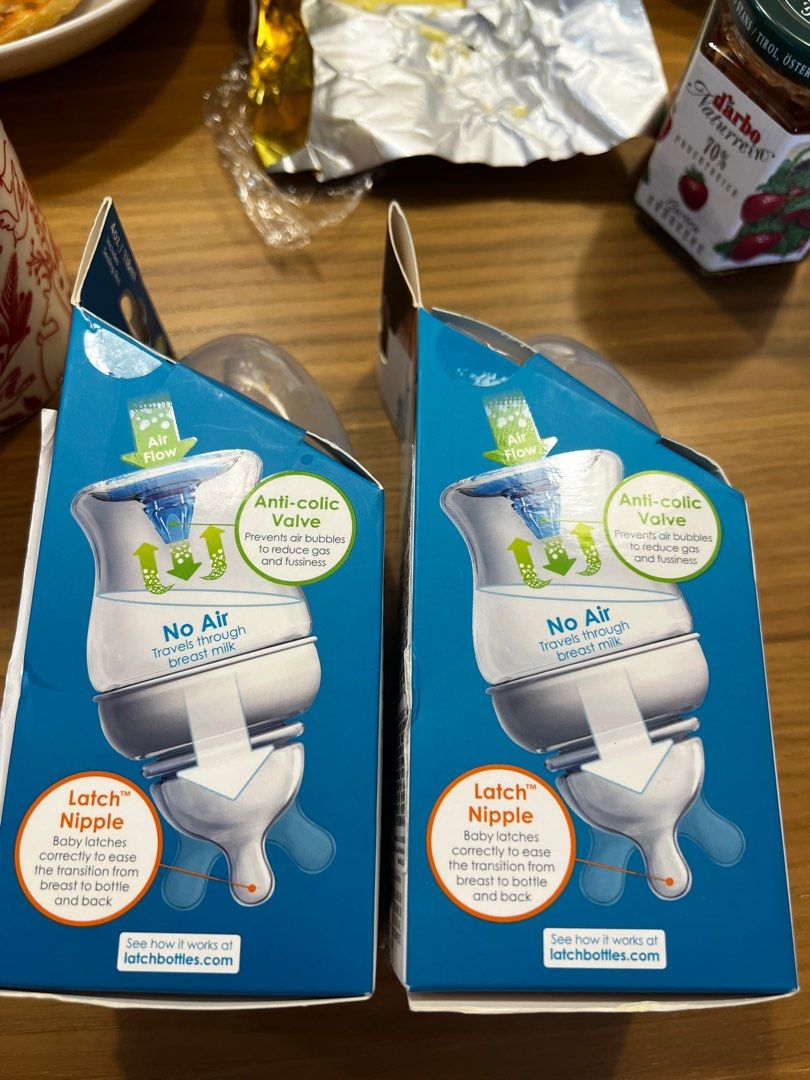 Munchkin Latch Baby Bottle Individual Package Stage 1 NEW, Babies