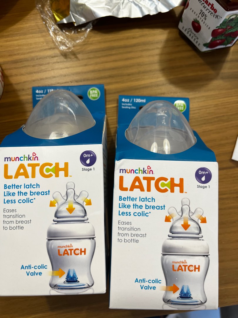 Munchkin Latch Baby Bottle Individual Package Stage 1 NEW, Babies