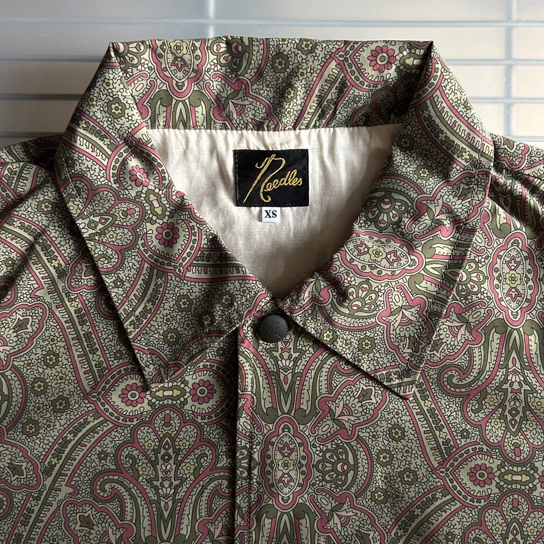 Paisley top coach jacket