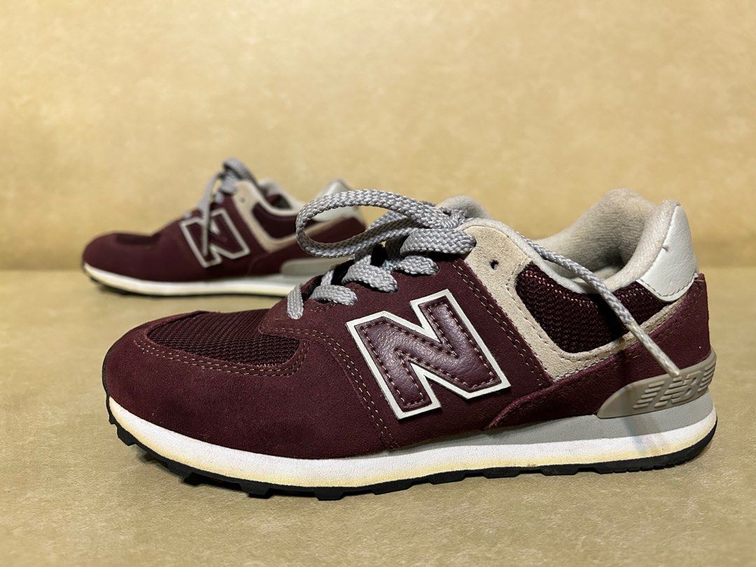 Burgundy new shop balance size 3