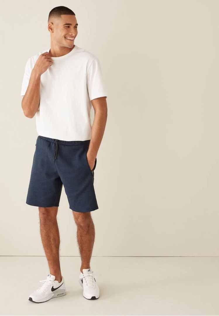 Next navy shorts sale