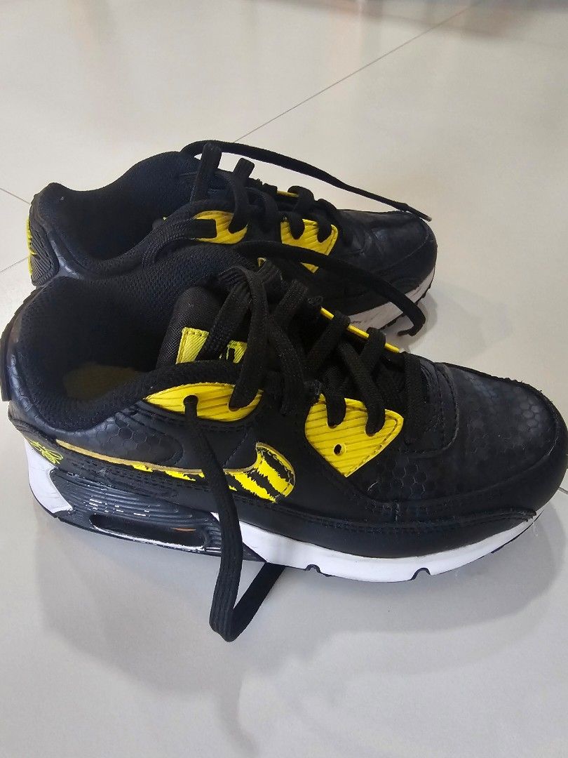 Nike Air Max 90 LTR SE Lil Bugs Bumble Bee Sneaker Black Optic Yellow