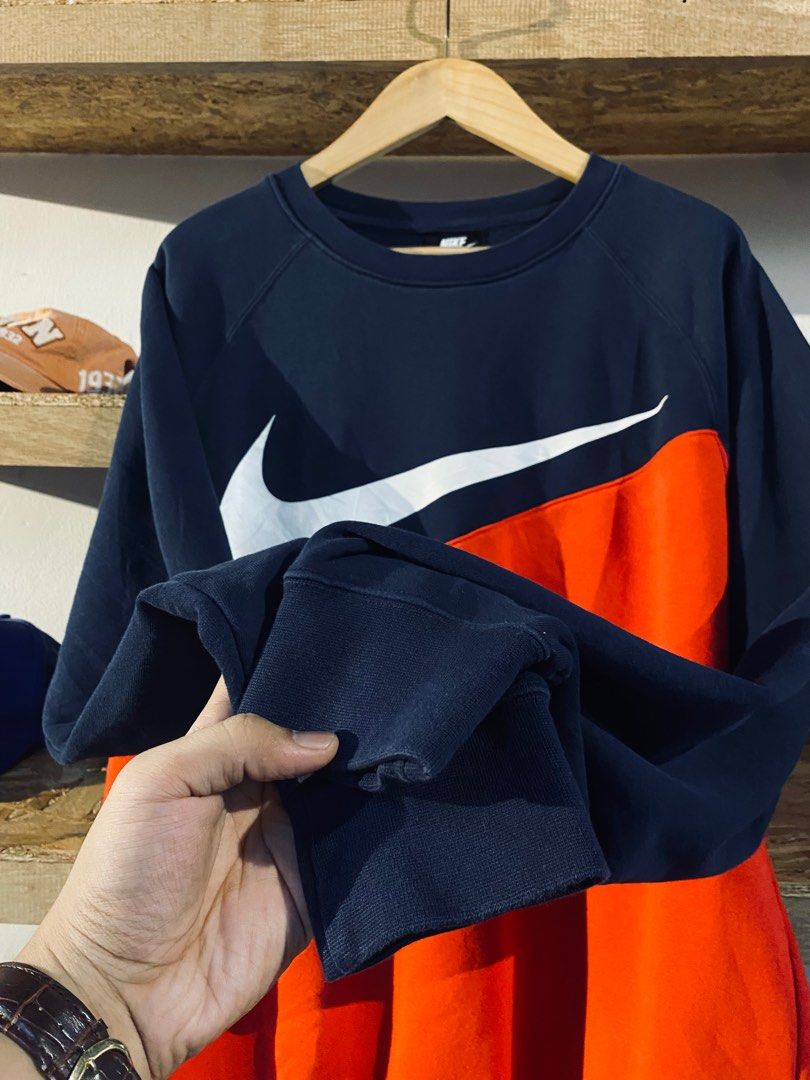 Sweat nike big hotsell swoosh