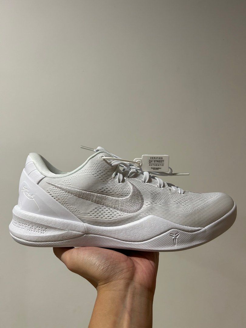All white kobe on sale 8