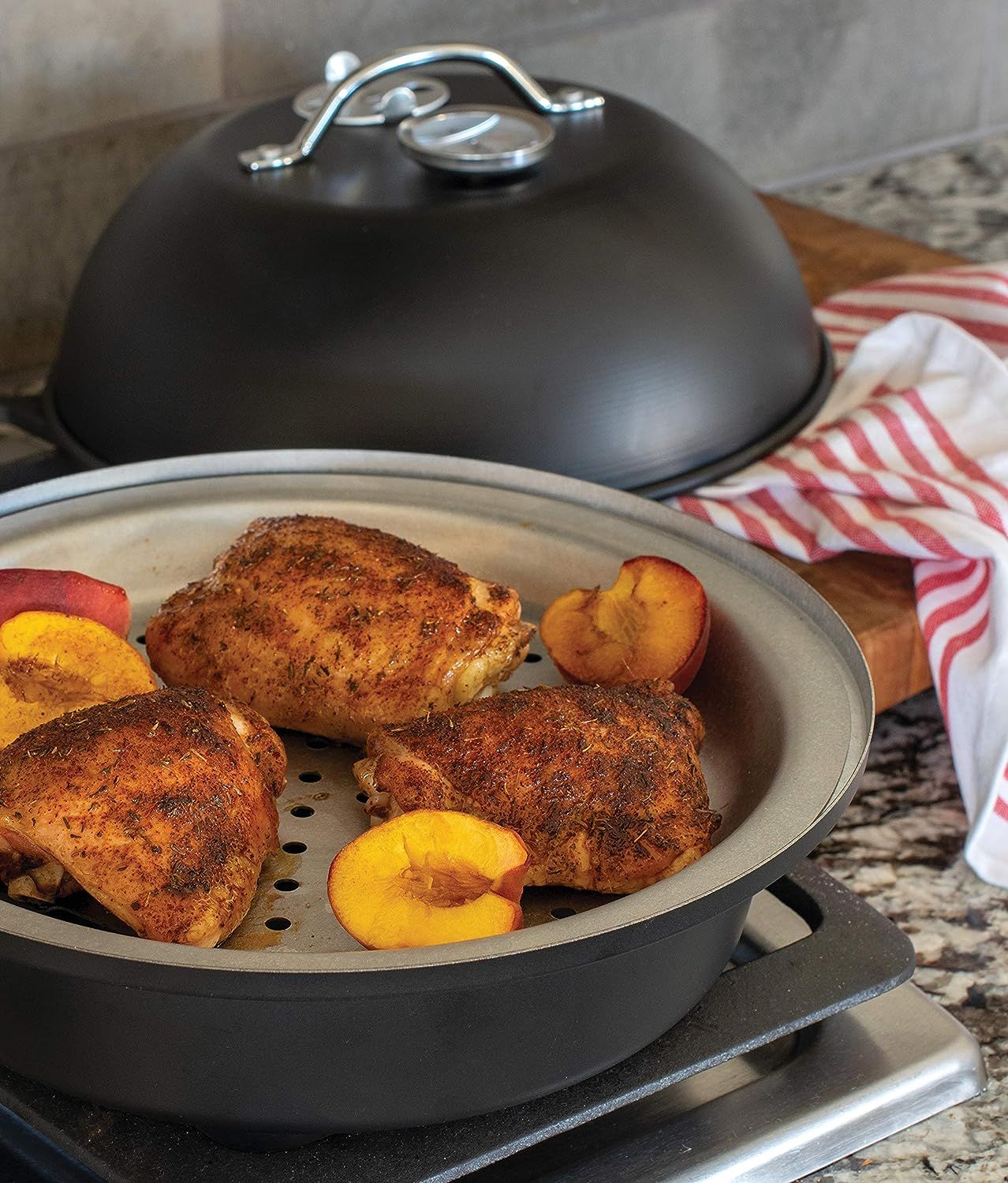 Nordic ware stovetop smoker hot sale