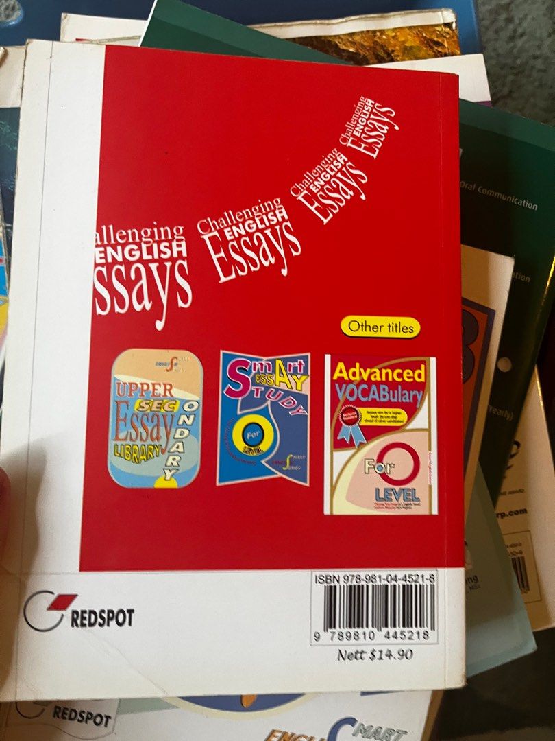 O Level English composition books (set of 3), Hobbies & Toys, Books