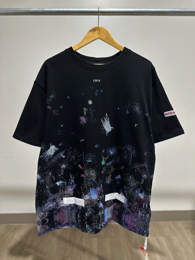 Off white seeing things tee black discount