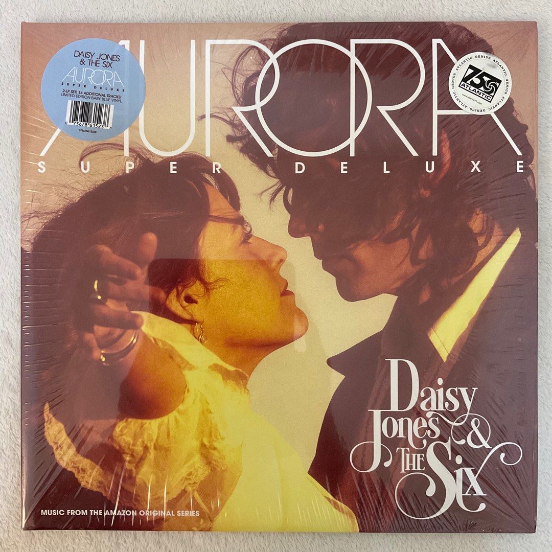 On Hand] Daisy Jones & The Six - Aurora Super Deluxe Limited Edition Baby Blue  Vinyl LP Plaka, Hobbies & Toys, Music & Media, Vinyls on Carousell