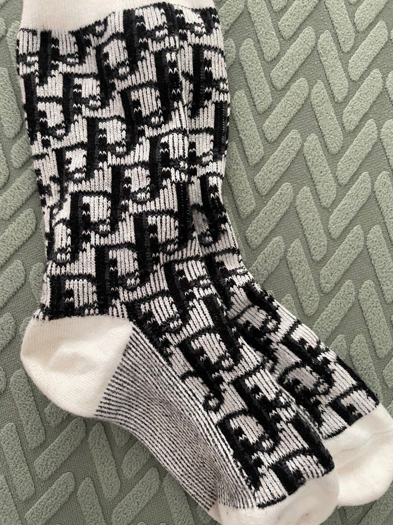 Original Dior oblique socks