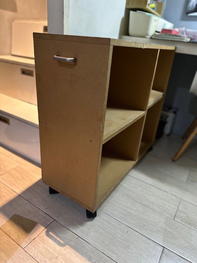 ORIGINAL MUJI Movable PullOut Storage, Furniture & Home Living, Office