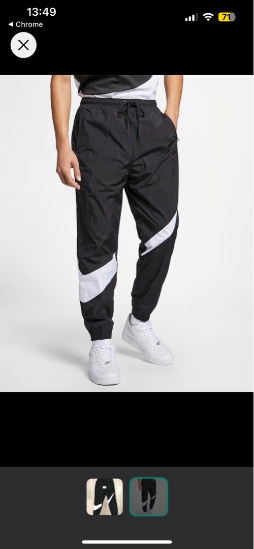Nike big shop swoosh tracksuit