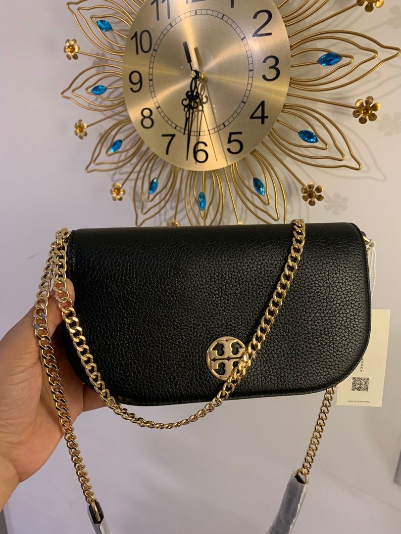 Original Tory Burch Chelsea Pebbled Crossbody Women s Fashion Bags Wallets Cross body Bags on Carousell