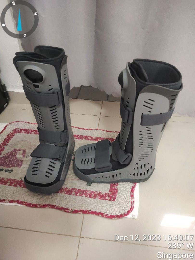 Orthopedic Air Walker Boot Cast for Ankle Sprains, Fractures and