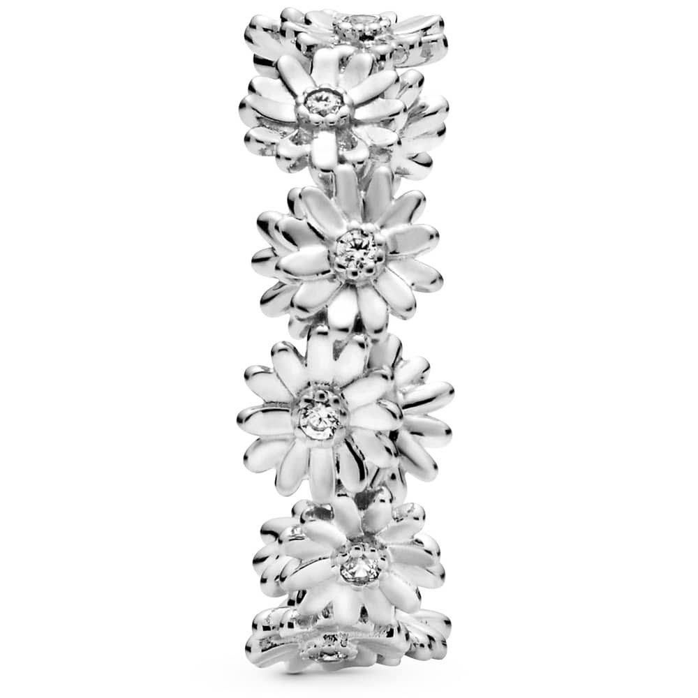 Pandora Authentic Sparkling Daisy Flower Crown Ring