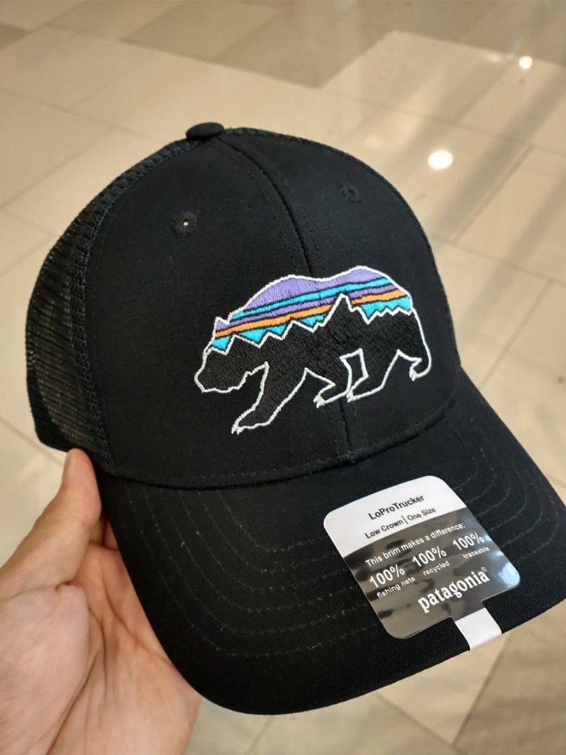 Patagonia trucker cap bear discount