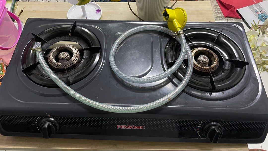 Pensonic Gas Stove + Hose, TV & Home Appliances, Kitchen Appliances