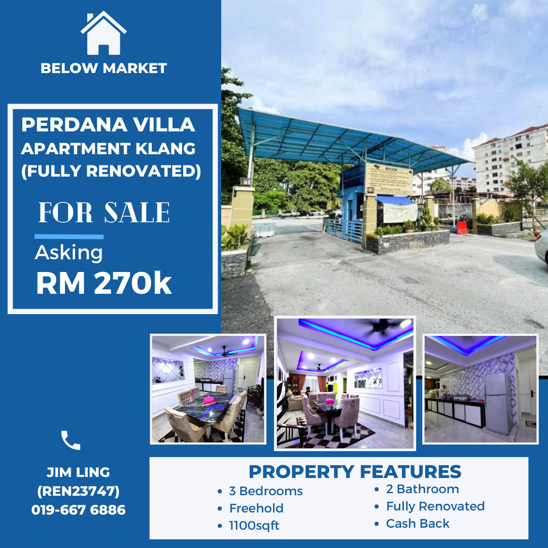 Perdana Villa Apartment Klang (Block C), Property, For Sale on Carousell