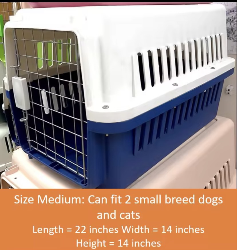 Pet travel cage, Pet Supplies, Homes & Other Pet Accessories on Carousell