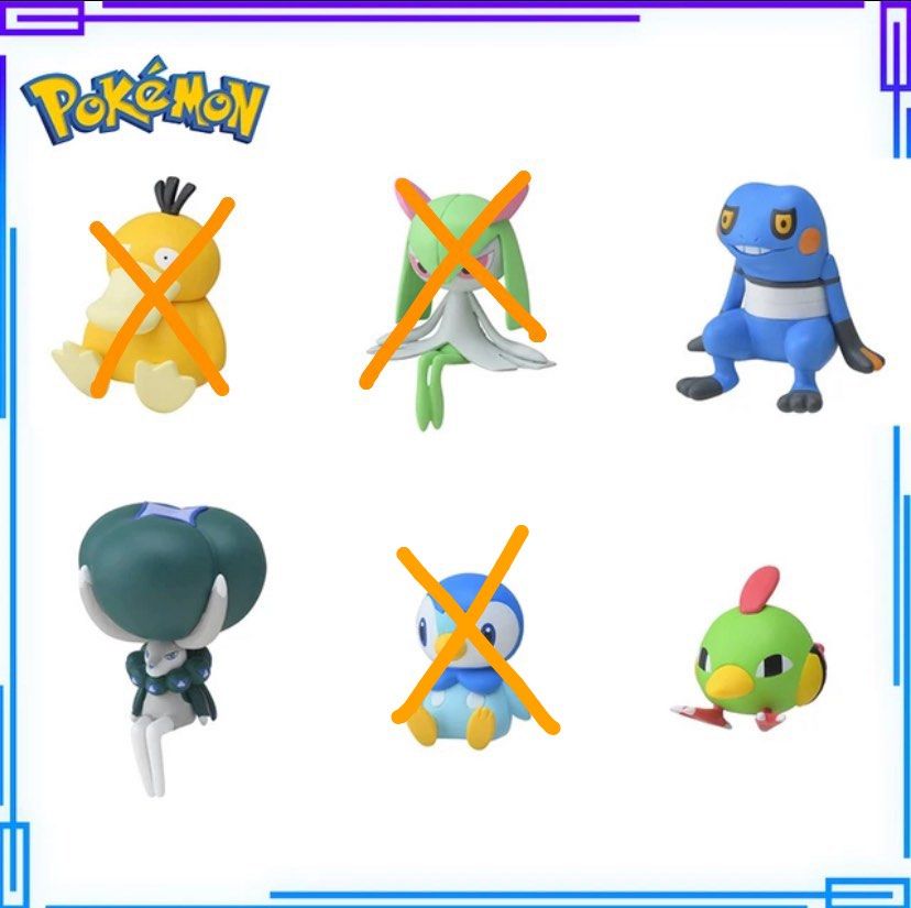 Pokemon Center Sitting Together 2 Series Gashapon Mini Figure