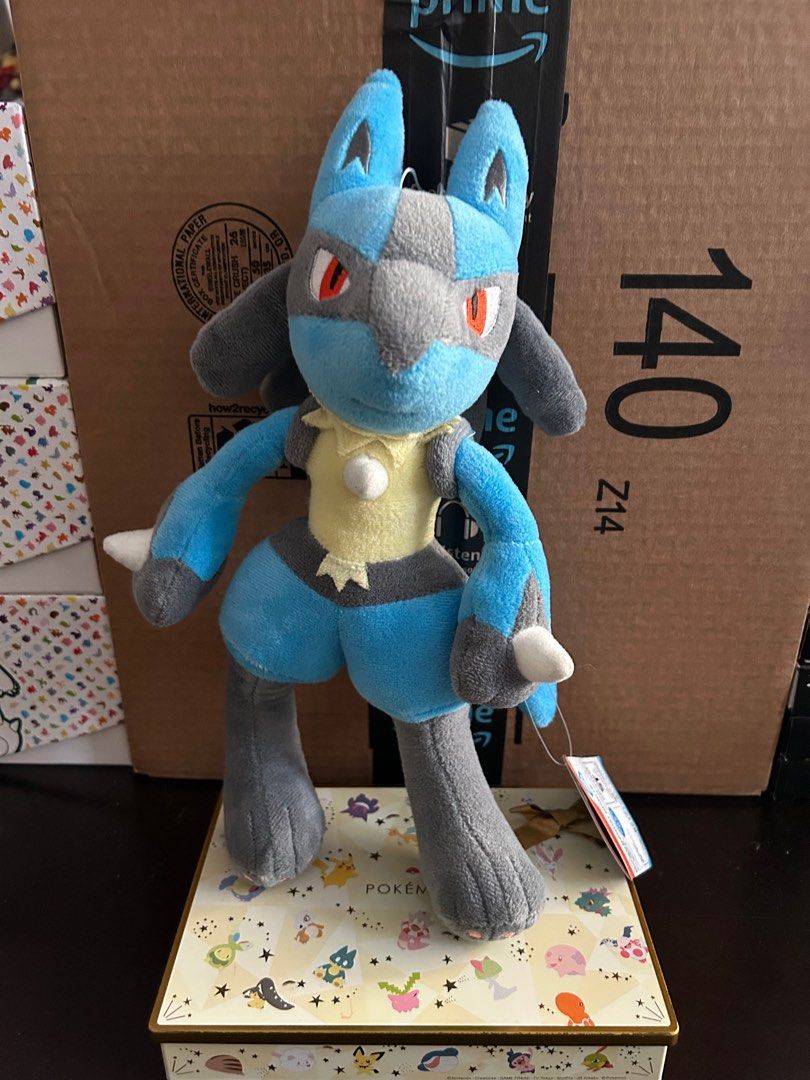Lucario discount plush toy