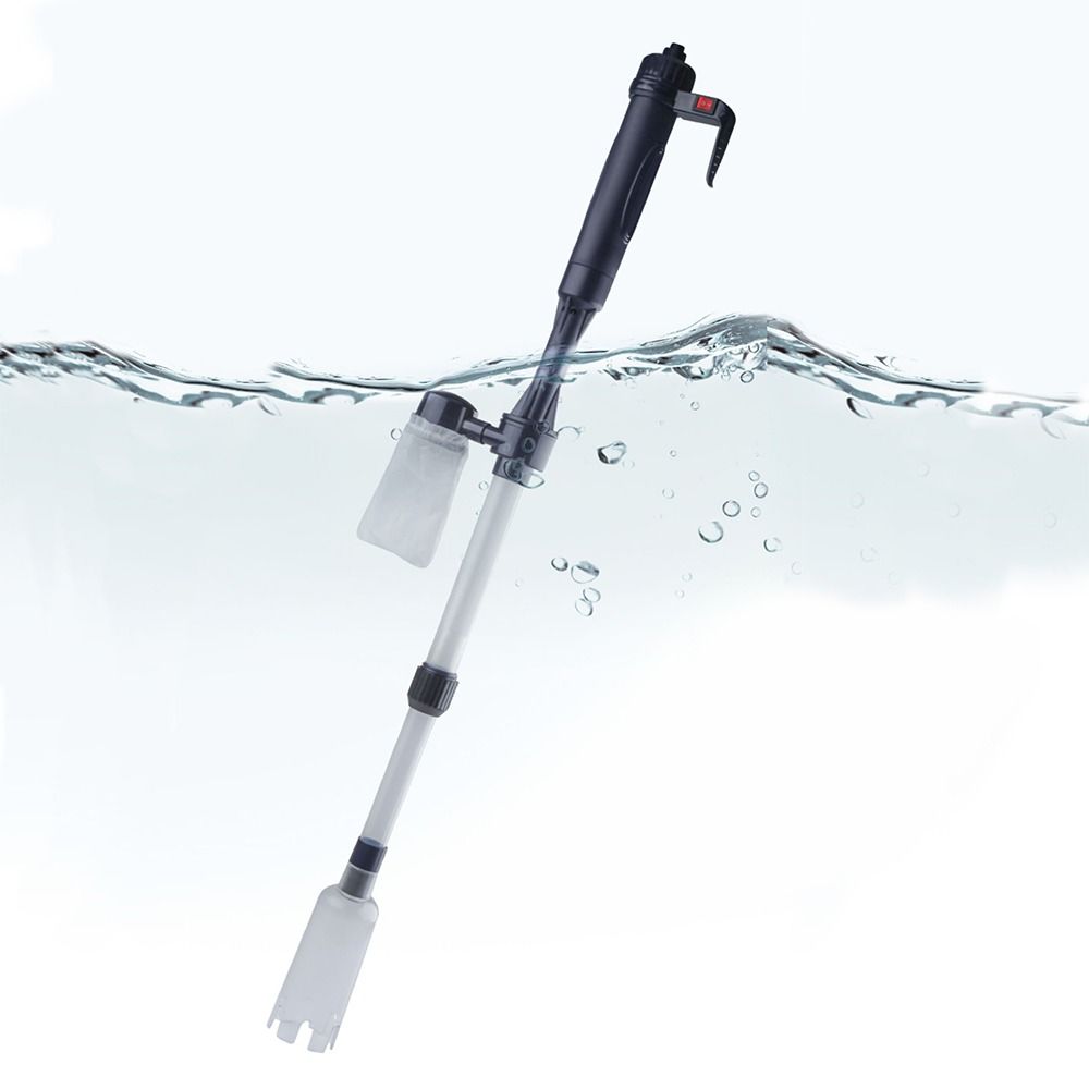 Portable USB Powered Gravel Vacuum Cleaner Set, Pet Supplies, Homes