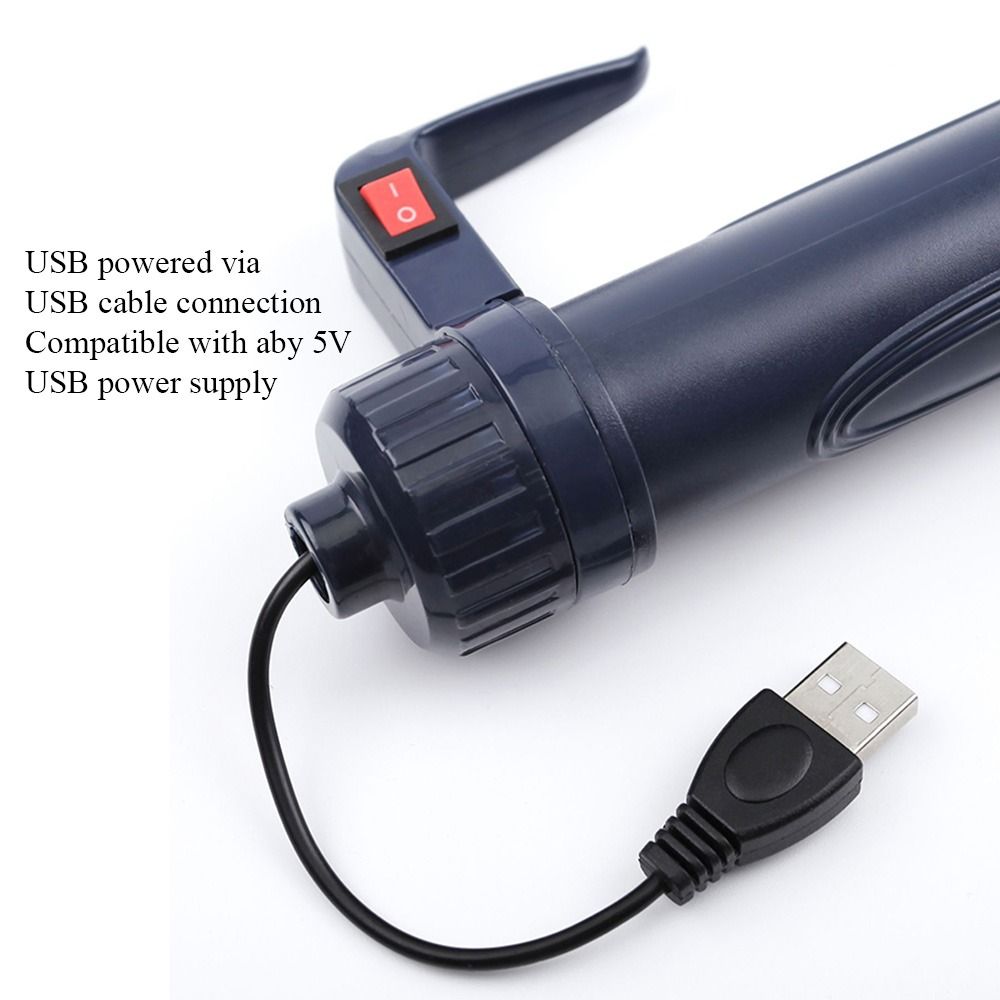 Portable USB Powered Gravel Vacuum Cleaner Set, Pet Supplies, Homes