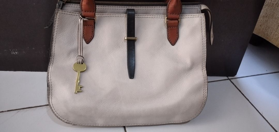 Fossil ryder satchel neutral multi cheap