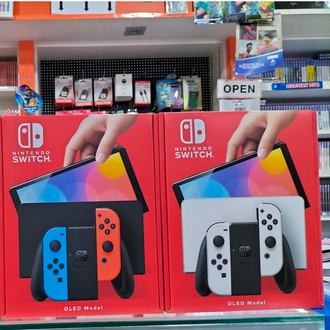 Preowned Nintendo Switch OLED Video Gaming Video Game Consoles