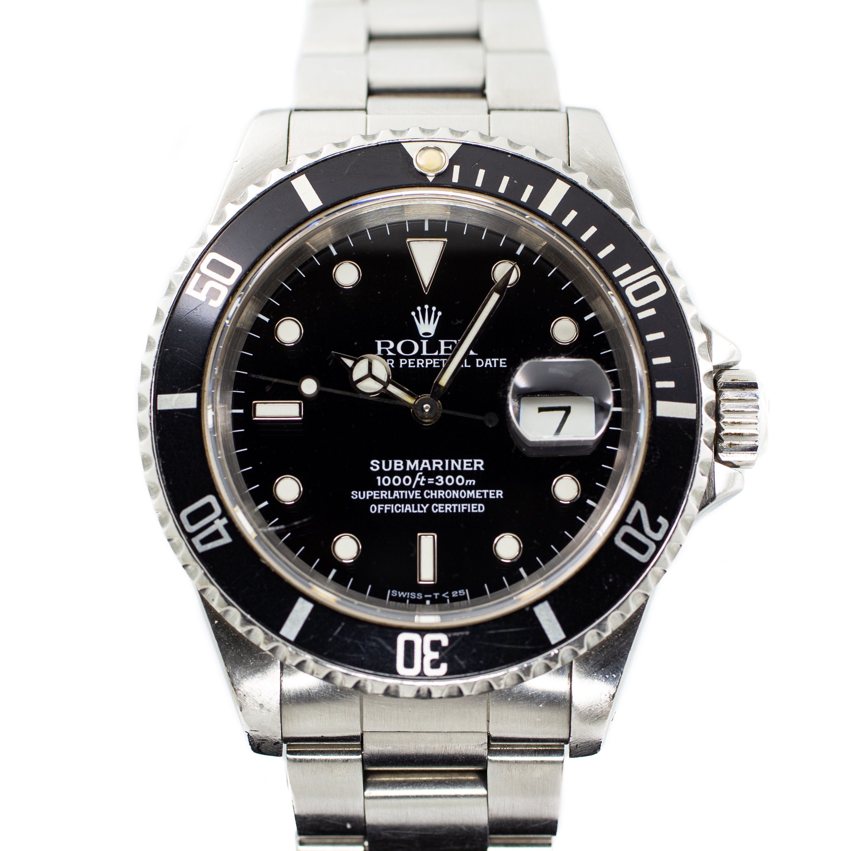 Preowned Rolex Submariner Date 1994 Ref 16610 Luxury Watches