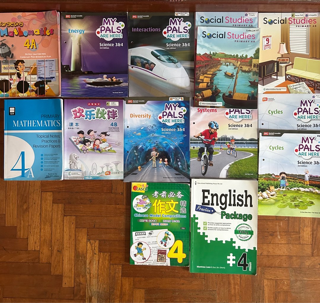 Primary 4 textbooks n assessment books, Hobbies & Toys, Books ...