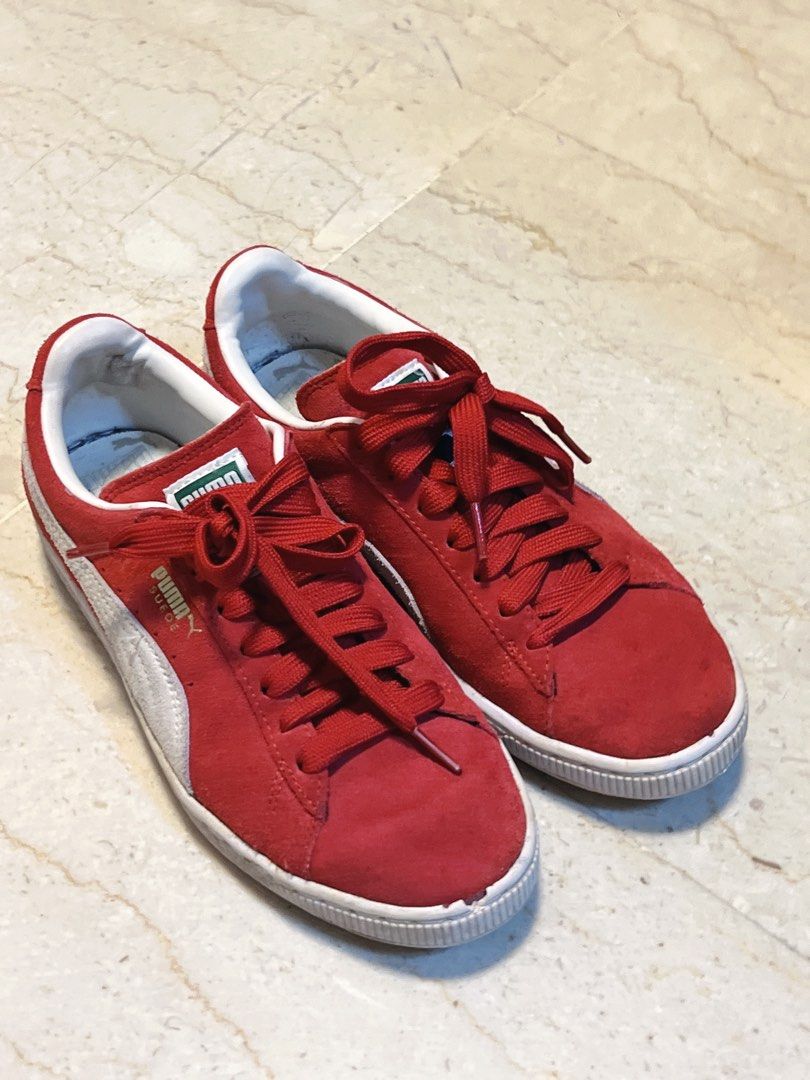 Puma suede sneakers Men s Fashion Footwear Sneakers on Carousell