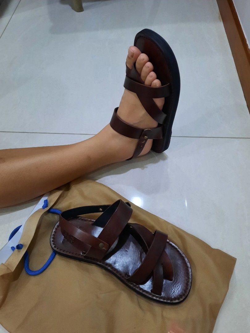 Pure leather sandals best sale for ladies