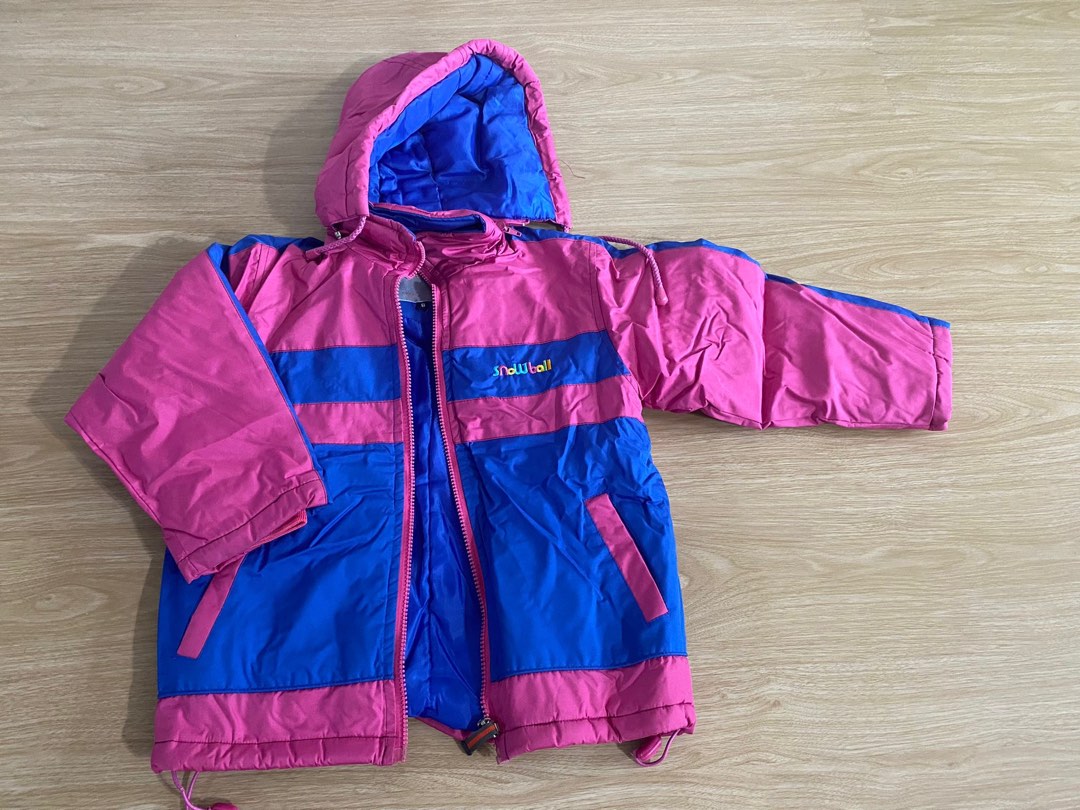 Purple and top pink windbreaker