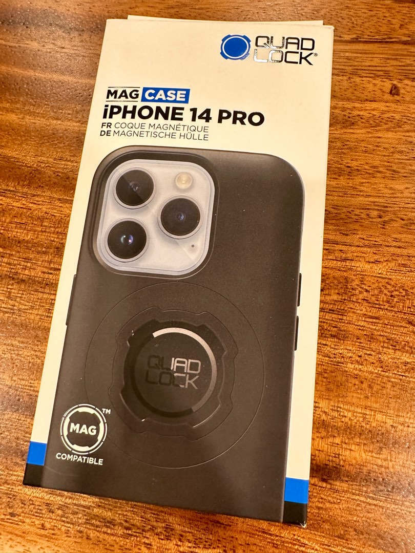 QUADLOCK Mag case (Iphone 14 Pro), Mobile Phones & Gadgets, Mobile