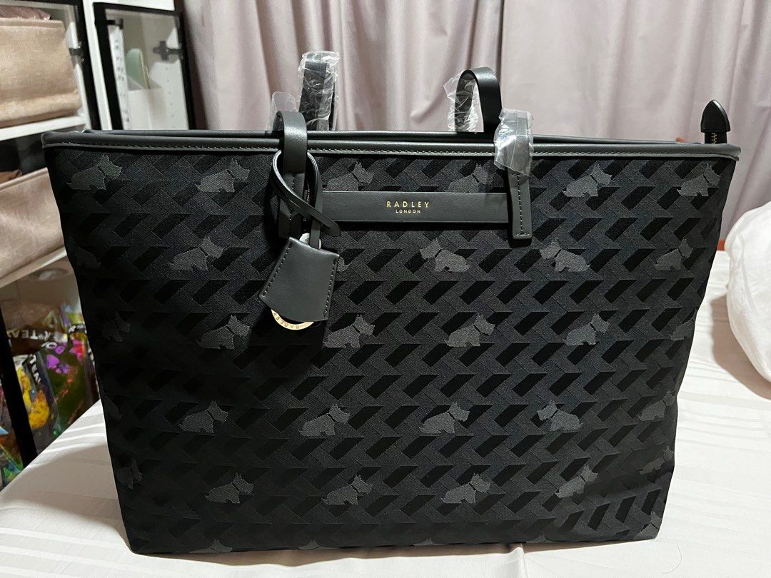 Black radley tote store bag