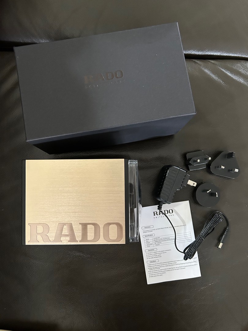 Rado watch 2025 winder
