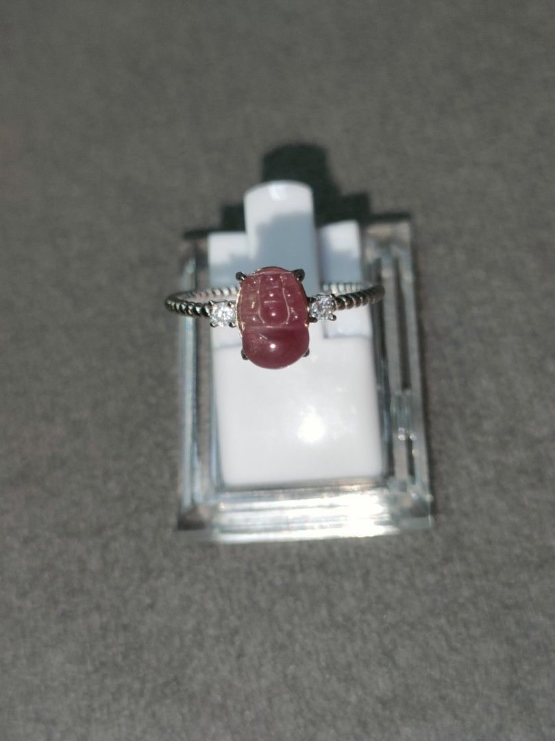Rainbow tourmaline ring on sale