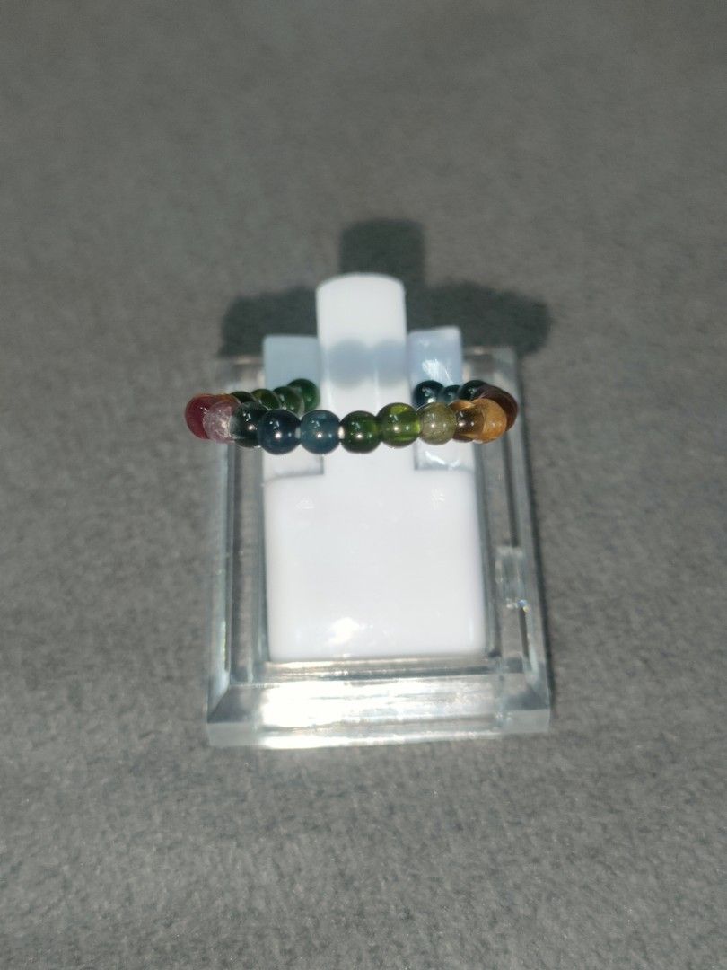 Rainbow discount tourmaline ring