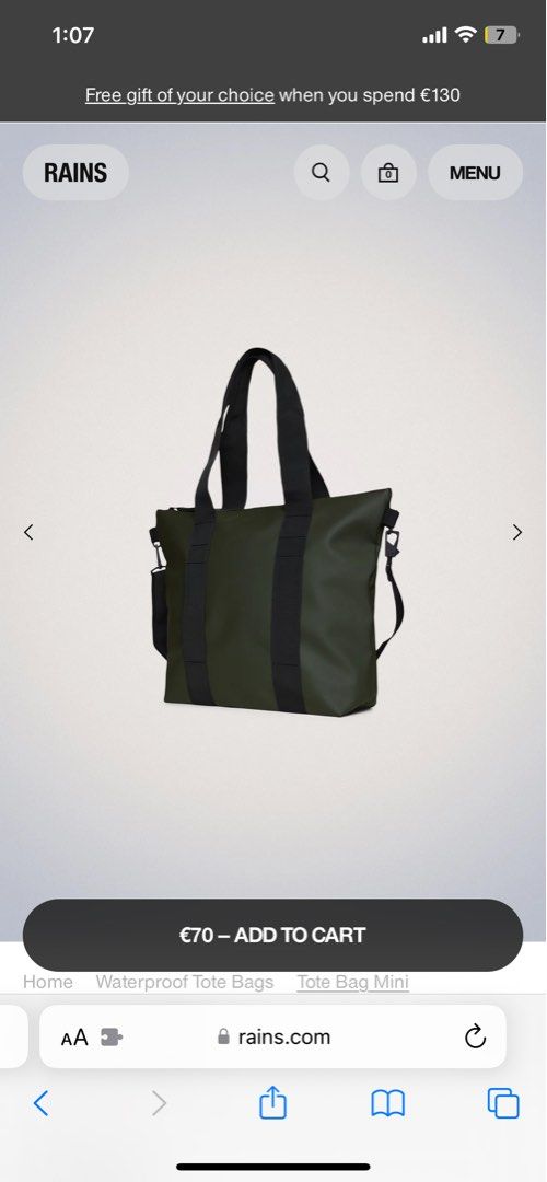 Rains tote new arrivals rush