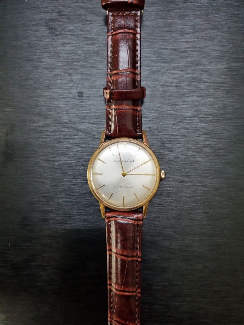 Mens gold dress watch new arrivals