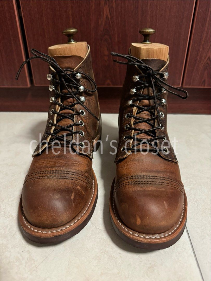 Red wing heritage boots steel toe hotsell
