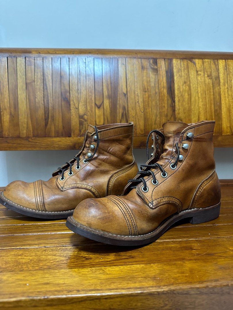 Red Wing Iron Ranger 8085 copper rough tough Men s Fashion