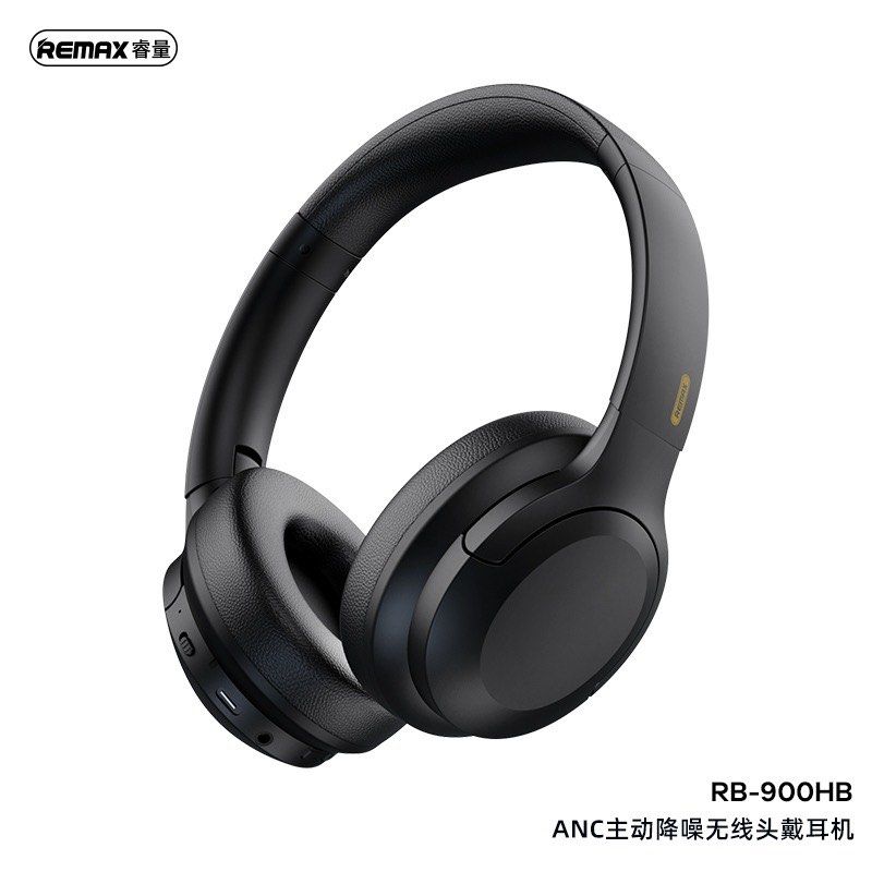 REMAX RB-900HB ANC Noise Canceling Wireless Headset Bluetooth 5.3 ...