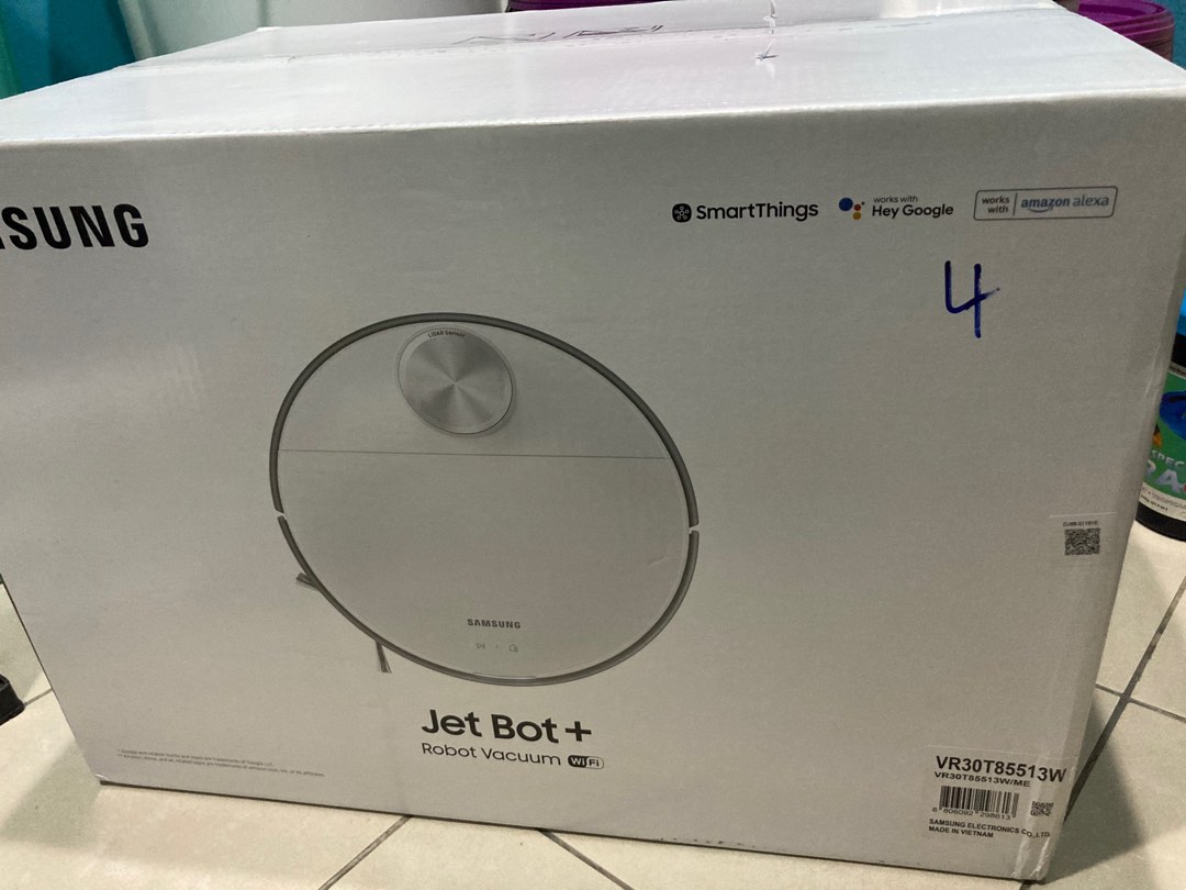Samsung Jet Bot+ Robot Vacuum Cleaner with LiDAR Sensor, TV & Home