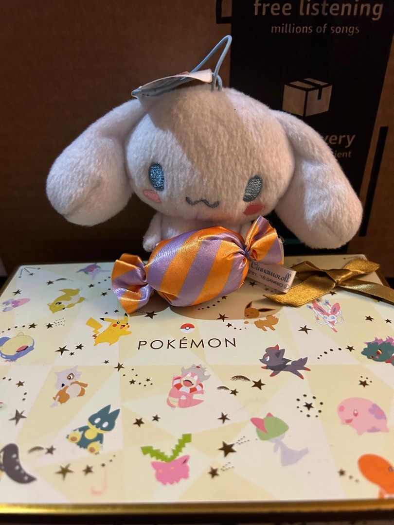 Sanrio Cinnamonroll plush (Category: Toys) located in Burnaby. Submitted by inukipachuki (Listing ID 1270834634, Image 1). Description: Approximately 4 inches tall. New with tag Sanrio Please check messages for replies. Item will not be place on hold until day and time for pickup has been confirmed. If items are not picked up at agreed time and day, then they’re going to be placed back up for sale. .
