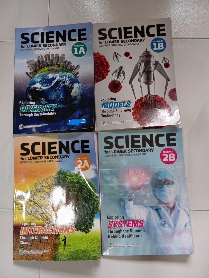 Sec1 and Sec2 Textbook Science, Hobbies & Toys, Books & Magazines ...